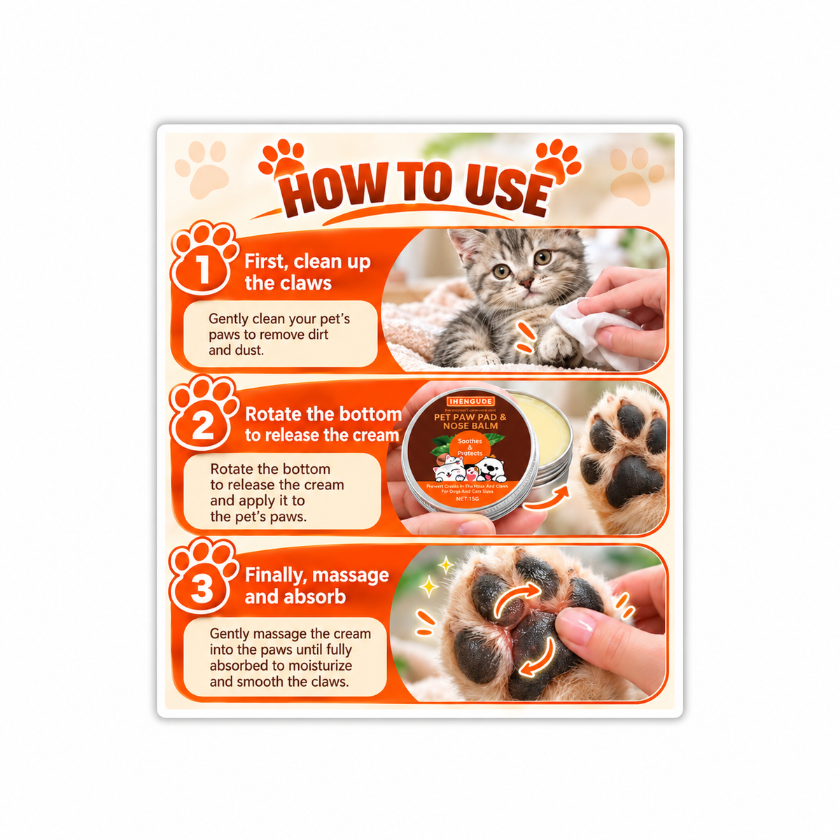 Paw Rescue Moisturizing Balm