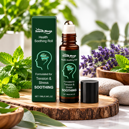 CalmRoll .Soothing Essential Oil Roll-On for Everyday Tension & Relaxation